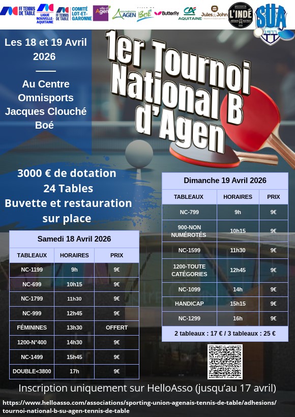 tournoi national B 2026