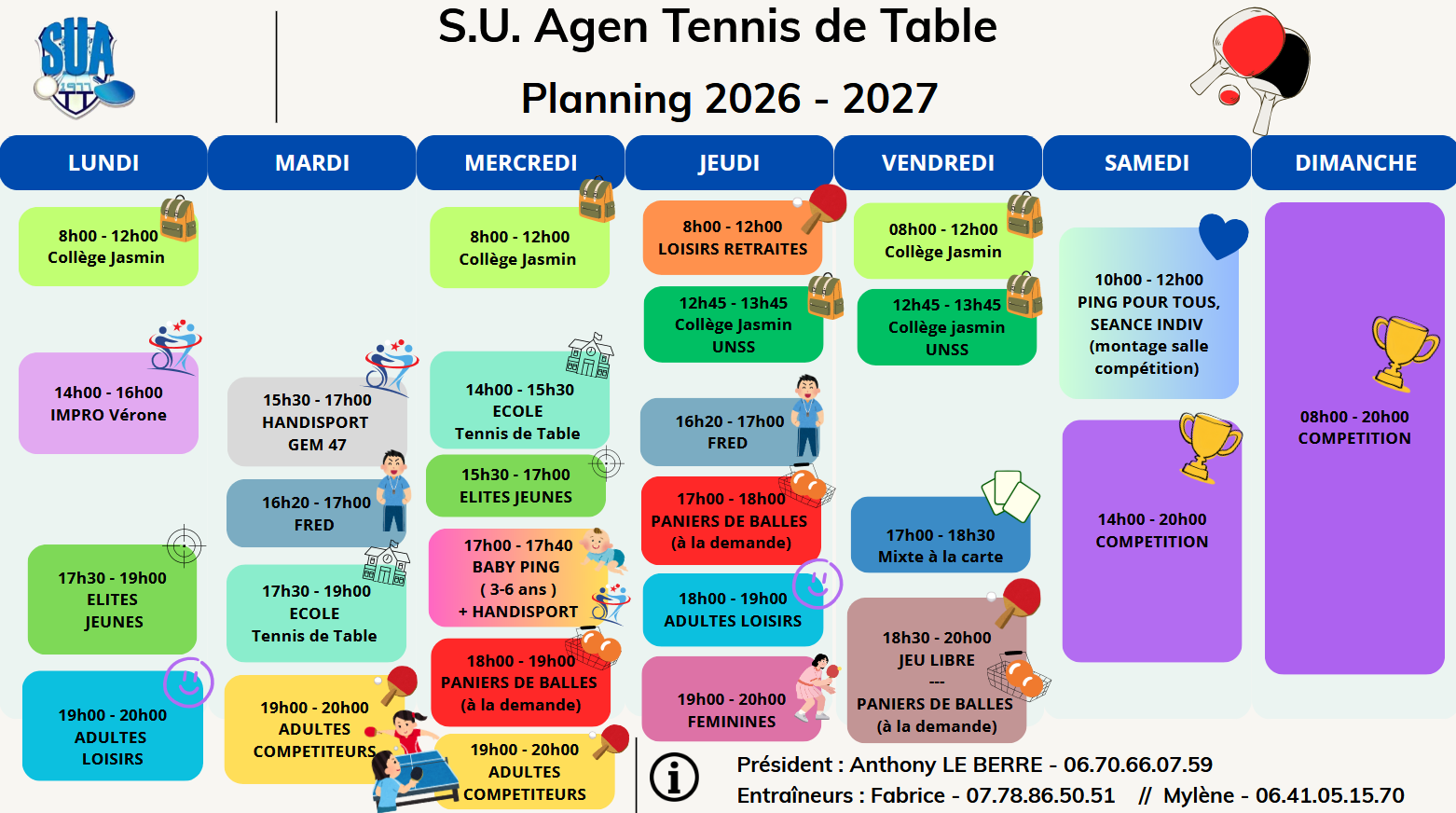 HORAIRES
